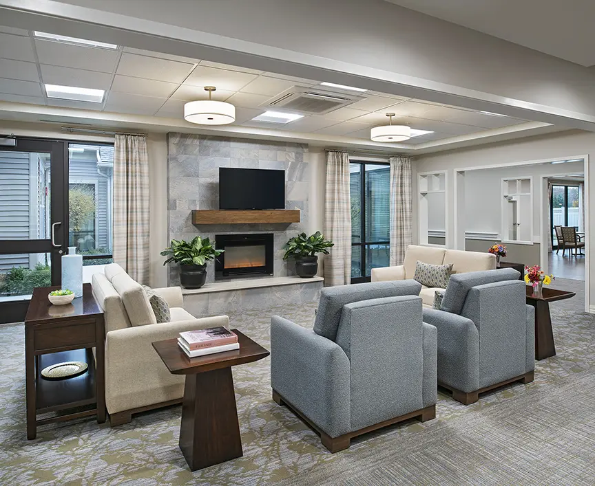 Common Area at American House Bristol, an Assisted Living and Memory Care Facility