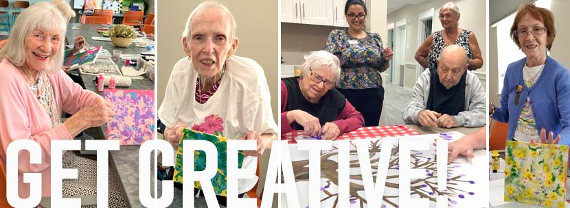 Senior living art class leads to gallery show to fight Alzheimer’s!